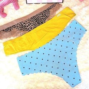 PINK Victoria's Secret Colorful Multipack of Panties - BRAND NEW - Large